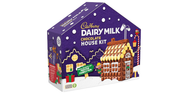 Bộ đồ chơi nhà sô cô la sữa Cadbury Dairy Milk