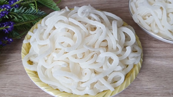 Thành phẩm của mứt dừa