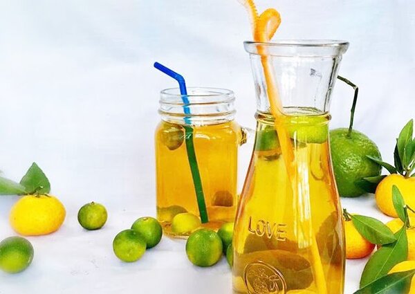 Tuy nhiên không nên uống quá nhiều trà tắc