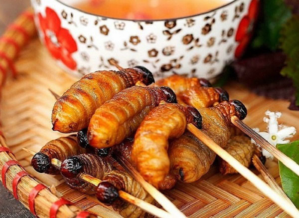 Đuông dừa nướng