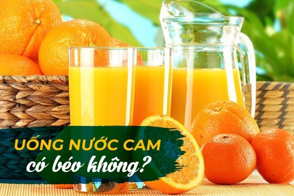 Uống nước cam có giảm cân không?