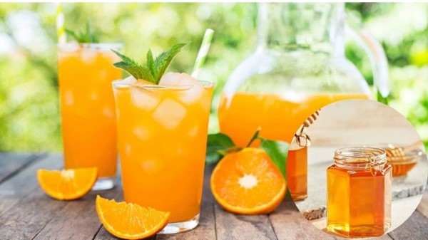 Nước cam mật ong bao nhiêu calo?