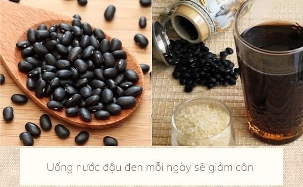 Nước đậu đen có giúp giảm cân không?