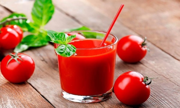 Nước ép cà chua bao nhiêu calo?