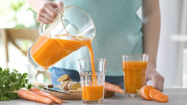 Lưu ý khi uống nước ép cà rốt để giảm cân