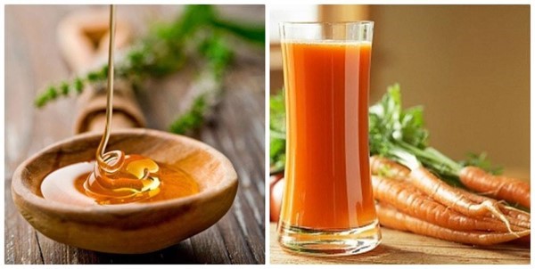 Nước ép cà rốt mật ong