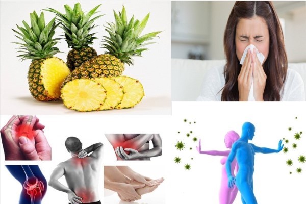 Lợi ích cho sức khỏe từ quả thơm