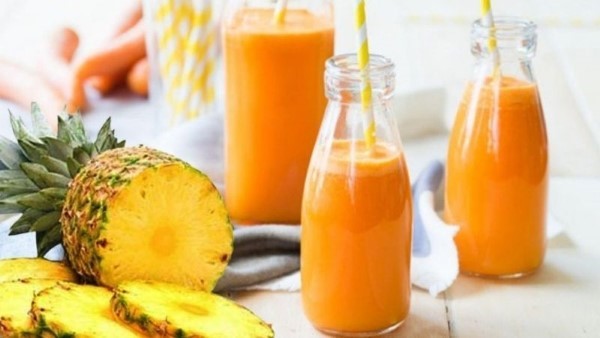 Nước ép dứa cà rốt bao nhiêu calo