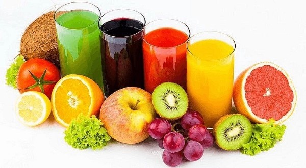Nước ép trái cây cũng là 1 loại nước có ga