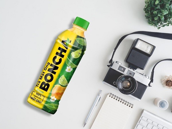 1 chai trà mật ong Boncha bao nhiêu calo?