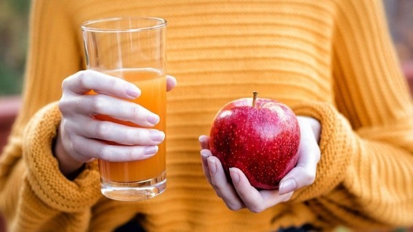 Một số lưu ý khi sử dụng nước ép táo