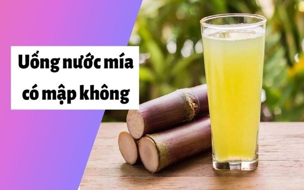 Uống nước mía có béo không?